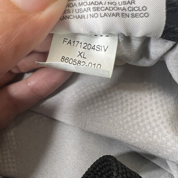 Nike Dri Fit Flex Shorts Mens XL White Black Print 8” Training Athletic Unlined - Picture 10 of 10